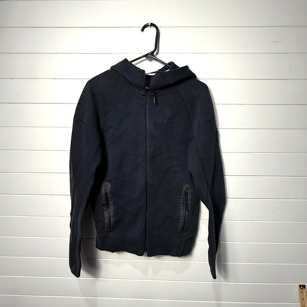 Nike Tech Fleece Windrunner Mens Full Zip Hoodie S Black FB7921-010 Jacket